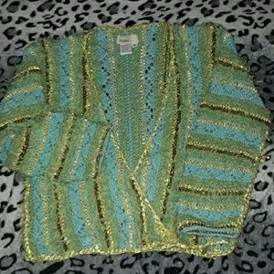 Haiku crochet sweater jacket